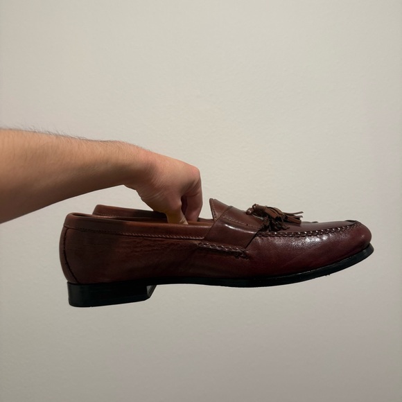 Cole Haan Nike Air Brown Leather Shoes Men’s Size 12 - Picture 9 of 12